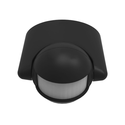 Датчик руху EUROELECTRIC настінний 180° макс. 12м чорний, Euroelectric, ST-09(black)