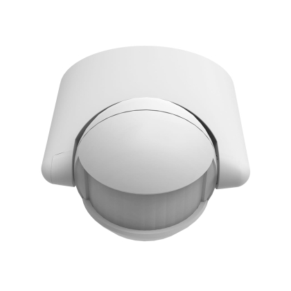Датчик руху EUROELECTRIC настінний 180° макс. 12м білий IP44, Euroelectric, ST-09(white)