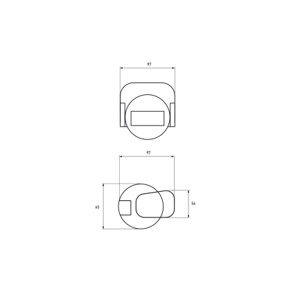 Датчик руху EUROELECTRIC настінний 180° макс. 12м білий IP44, Euroelectric, ST-09(white)
