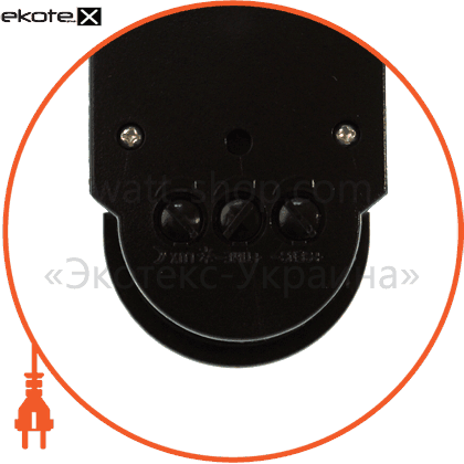 Eurolamp ST-10A BLACK euroelectric датчик движения «крючок» черный (50)