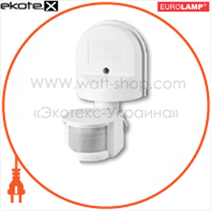 Eurolamp ST-10AWS euroelectric датчик движения "крючок" на стену 180`, макс.12 м, ip44, (50)