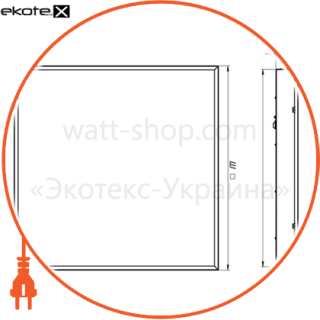 Світильник LED Офіс LE-0610 33W 5000К (IP-20), Ledeffect, LE-CВO-03-040-0610-20Х