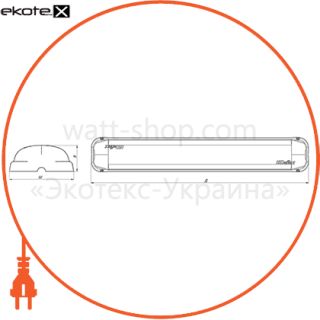 Світильник LED Титан LE-0467 33W 5000К IP-40, Ledeffect, LE-ССП-15-033-0467-40Х
