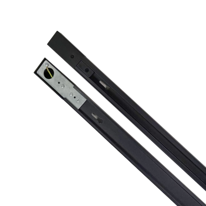 EUROLAMP шинопровід однофазний 1000мм чорний, Eurolamp, TR-1000(black)