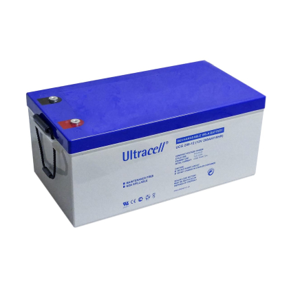 Ultracell Акумулятор гелевий 12V 250Ah, Ultracell, UCG250-12