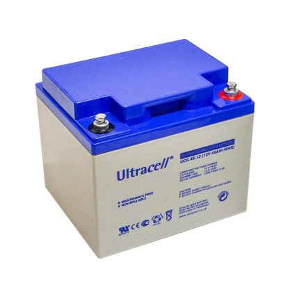 Ultracell Акумулятор гелевий 12V 45Ah, Ultracell, UCG45-12