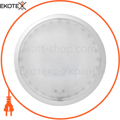 Настінно-стельовий "Еклектика" Е-007 (LED) 12 w (бел.опал), Ecostrum, 71794