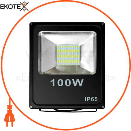 Прожектор светодиодный UА LED100-8000 / 6500 / ИС черный