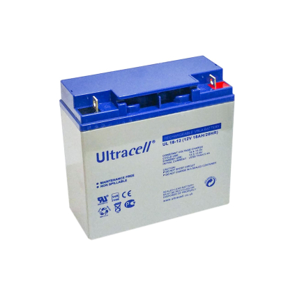 Ultracell Акумулятор AGM 12V 18Ah, Ultracell, UL18-12