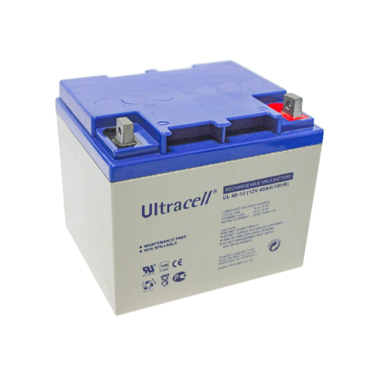 Ultracell Акумулятор AGM 12V 40Ah, Ultracell, UL40-12