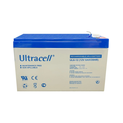 Ultracell Акумулятор AGM 12V 6Ah, Ultracell, UL6-12