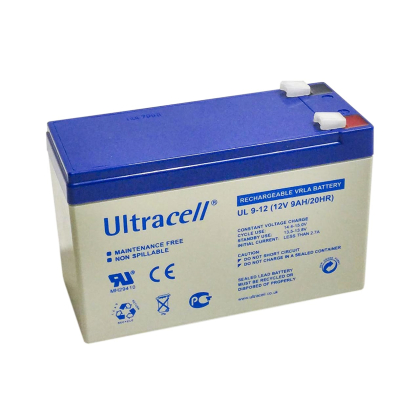 Ultracell Акумулятор AGM 12V 9Ah, Ultracell, UL9-12