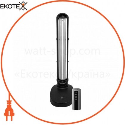 Eurolamp UVPB-38(black) лампа eurolamp бактерицидная безозоновую на подставке пластик 38w black