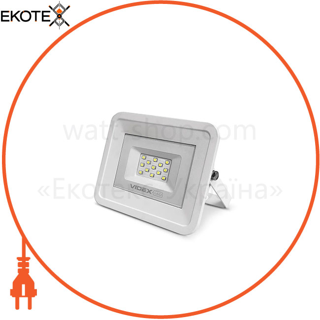 LED прожектор автономный VIDEX 10W 5000K 3.2 V