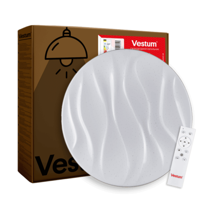 DUNЕ зоряне небо 80W 495*72мм 3000К-6500К з ДК, Vestum, VS-91034