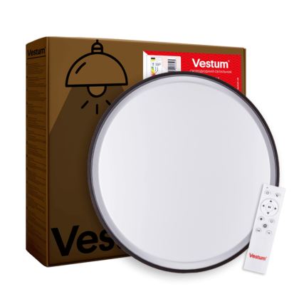 ATLAS матовий 60W 395*60мм 3000К-6500К з ДК, Vestum, VS-91037