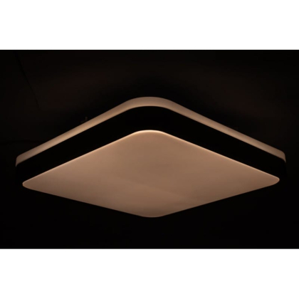 GLOW матовий 60W 391*391*65мм 3000К-6500К з ДК махагон, Vestum, VS-91051