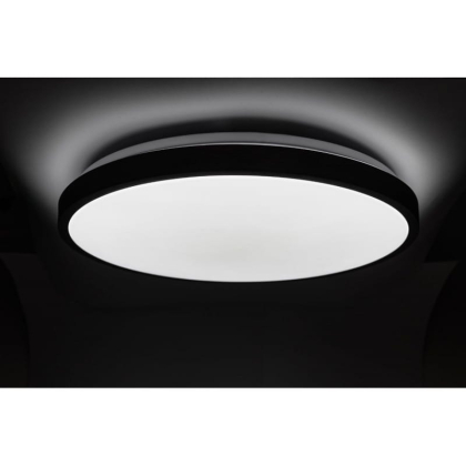 RING матовий 80W 480*60мм 3000К-6500К з ДК чорний, Vestum, VS-91056