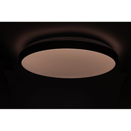 RING матовий 80W 480*60мм 3000К-6500К з ДК чорний, Vestum, VS-91056