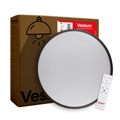RING матовий 80W 480*60мм 3000К-6500К з ДК бронзовий, Vestum, VS-91057