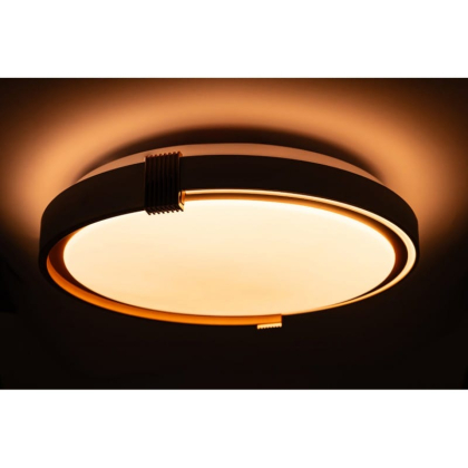 COLISEUM матовий 60W 395*60мм 3000К-6500К з ДК біле золото, Vestum, VS-91065