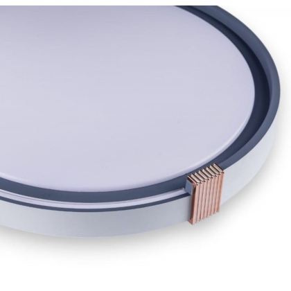 COLISEUM матовий 60W 395*60мм 3000К-6500К з ДК білий з синім, Vestum, VS-91066
