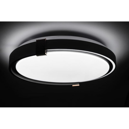 COLISEUM матовий 60W 395*60мм 3000К-6500К з ДК білий з чорним, Vestum, VS-91067