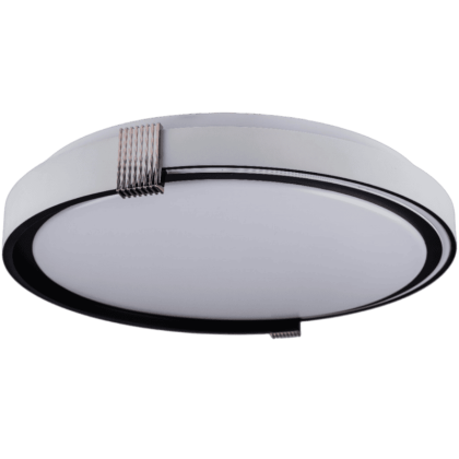COLISEUM матовий 60W 395*60мм 3000К-6500К з ДК білий з чорним, Vestum, VS-91067