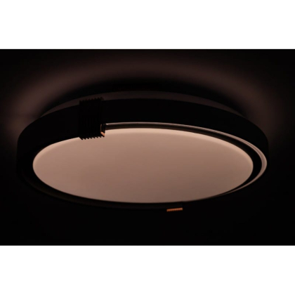 COLISEUM матовий 60W 395*60мм 3000К-6500К з ДК білий з чорним, Vestum, VS-91067
