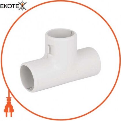 Т-з'єднувач розбірний e.pipe.t.connect.stand.m.20 для труб d20мм MUTLUSAN, Enext, s1035219