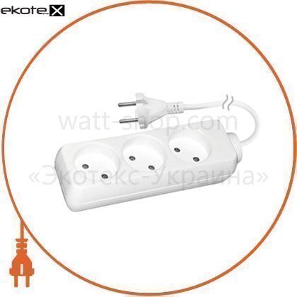 Подовжувач SB-3 3гн.5м - C-ES-0331, Electrum, C-ES-0331