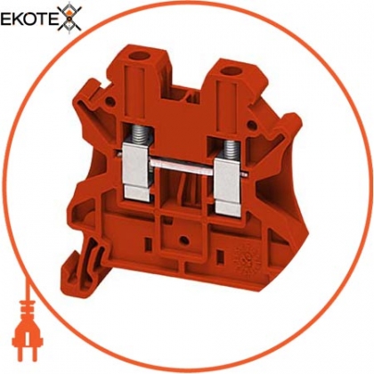 Schneider NSYTRV42RD linergy проходной клеммный блок - 4мм? 32a 1-уровневый 1x1 винтовой - красный