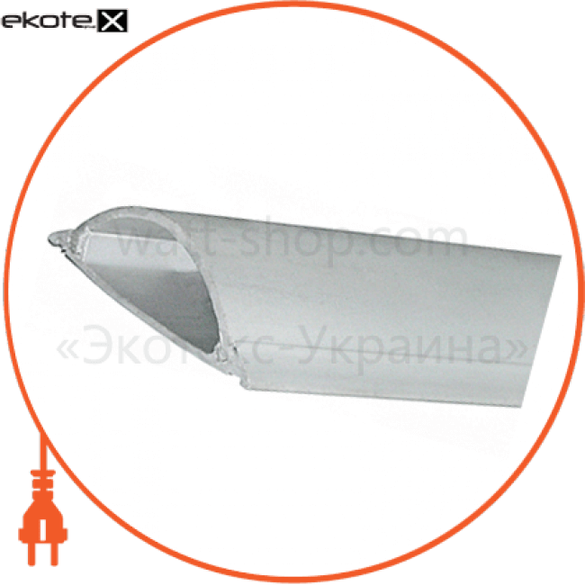 Короб пластиковий підлоговий e.trunking.arc.stand.70.20, 70х20мм, 2м, Enext, s1033003