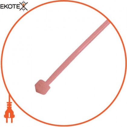 Кабельна стяжка e.ct.stand.400.8.red (100шт), червона, Enext, s015063