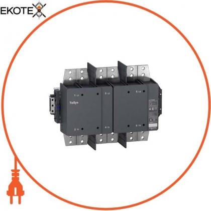TeSys F Contactor - 3P (3 NO) - AC1 - <= 1000 V AC 2600 A - coil 230 V AC, Schneider, LC1F2600P7