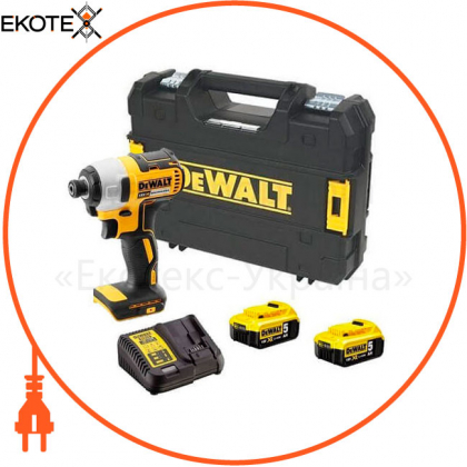 Шуруповерт акумуляторний ударний Бесщеточний DeWALT DCF888P2B, DeWALT, DCF888P2B