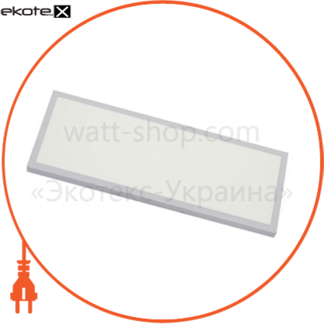 Світильник накладний ,корпус метал 300х600мм ip 20 SMD LED 24W 3000/4200/6000К 1680Lm, колір - білий (220-240v), Horoz Electric, 016-034-0024