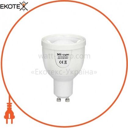 Mi-Light LL011-CCT светодиодная лампочка milight диммируемая 5вт gu10 dual white led spotlight ссt (2700-6500k) 220v