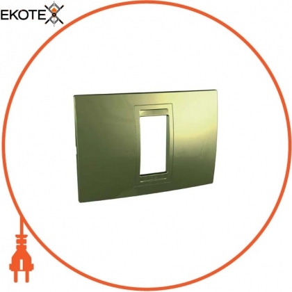 Unica Allegro - декоративна рамка - 1 module - golden, Schneider, MGU4.101.64