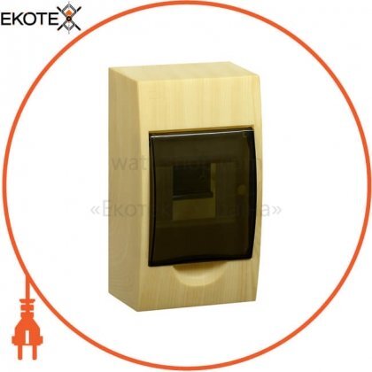 Бокс ЩРН-П-4 модуля навісний пластик (Сосна) IP41 IEK, IEK, MKP12-N-04-40-20-S