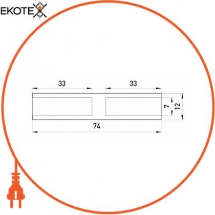 Enext s4042001 гильза алюминиевая кабельная соединительная e.tube.stand.gl.25