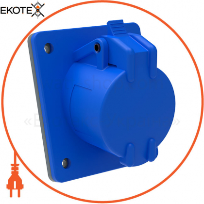 Розетка вбудована ССІ-413 16А-6ч/200-250В 2Р+PЕ IP44 MAGNUM IEK, IEK, PSN41-016-3
