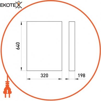 Enext s0101006 ящик ярп-250а, рубильник розривний bp32-35b31250 ip54