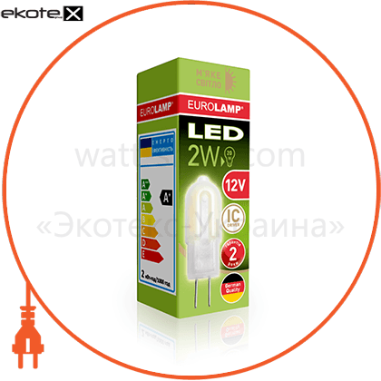 Eurolamp LED-G4-0227(220)P eurolamp led лампа капсульная пластик g4 2w g4 3000k 220v