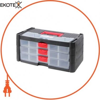 Enext t010010 бокс-органайзер, e.toolbox.10, 415х225х190мм