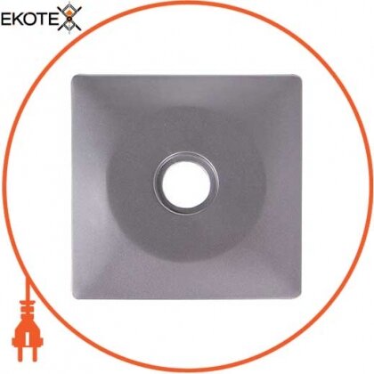 Enext ins0040078 панель e.lux.15111l.pn.tv.aluminium для tv-розетки, алюминий