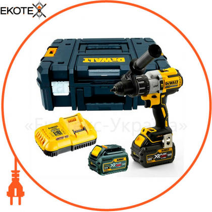 Дриль-шуруповерт акумуляторна безщіткового ударна DeWALT DCD996T2, DeWALT, DCD996T2