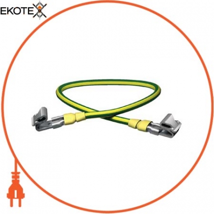 Тримач кабелю 45 Тримач кабелю 50 Тримач кабелю 70 - earthing device - green yellow, Schneider, ISM10954