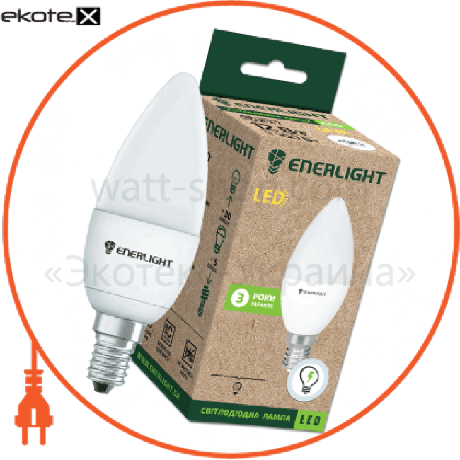 Enerlight C37E147SMDNFR лампа светодиодная enerlight с37 7вт 4100k e14