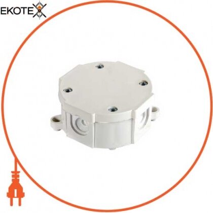 Enext s027035 коробка распределительная e.db.stand.r1.d80k с клеммником, d80 мм, ip 44, р 1, внешняя
